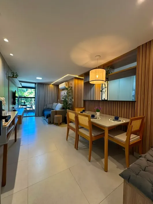 Apartamento com 2 Quartos para alugar, 65m² - Ponta dos Seixas