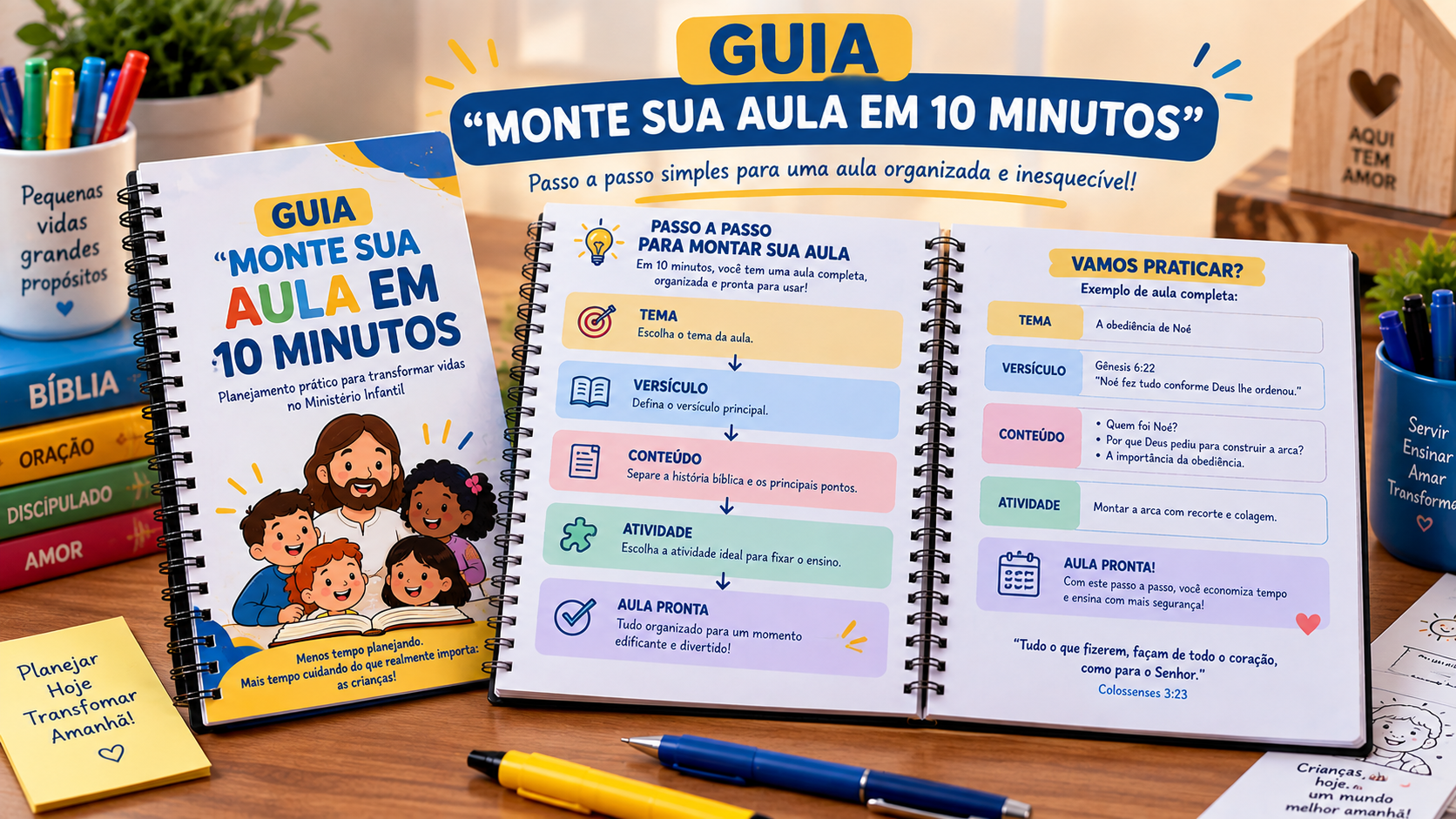 GUIA “MONTE SUA AULA EM 10 MINUTOS”