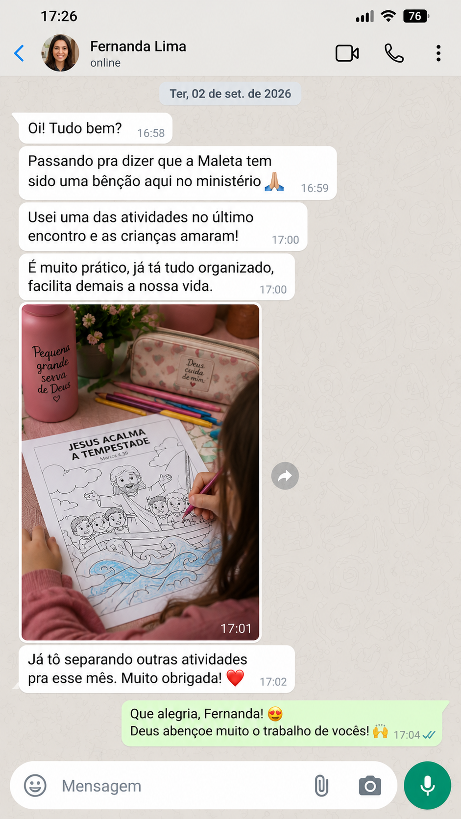 Depoimento de cliente 2