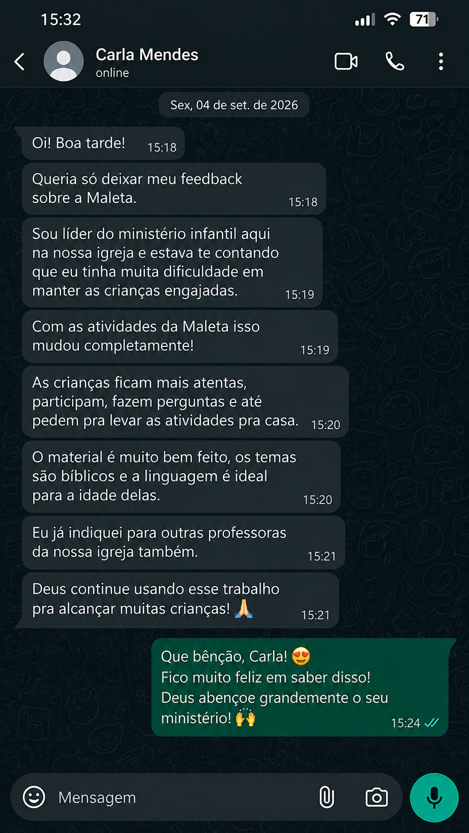 Depoimento de cliente 5