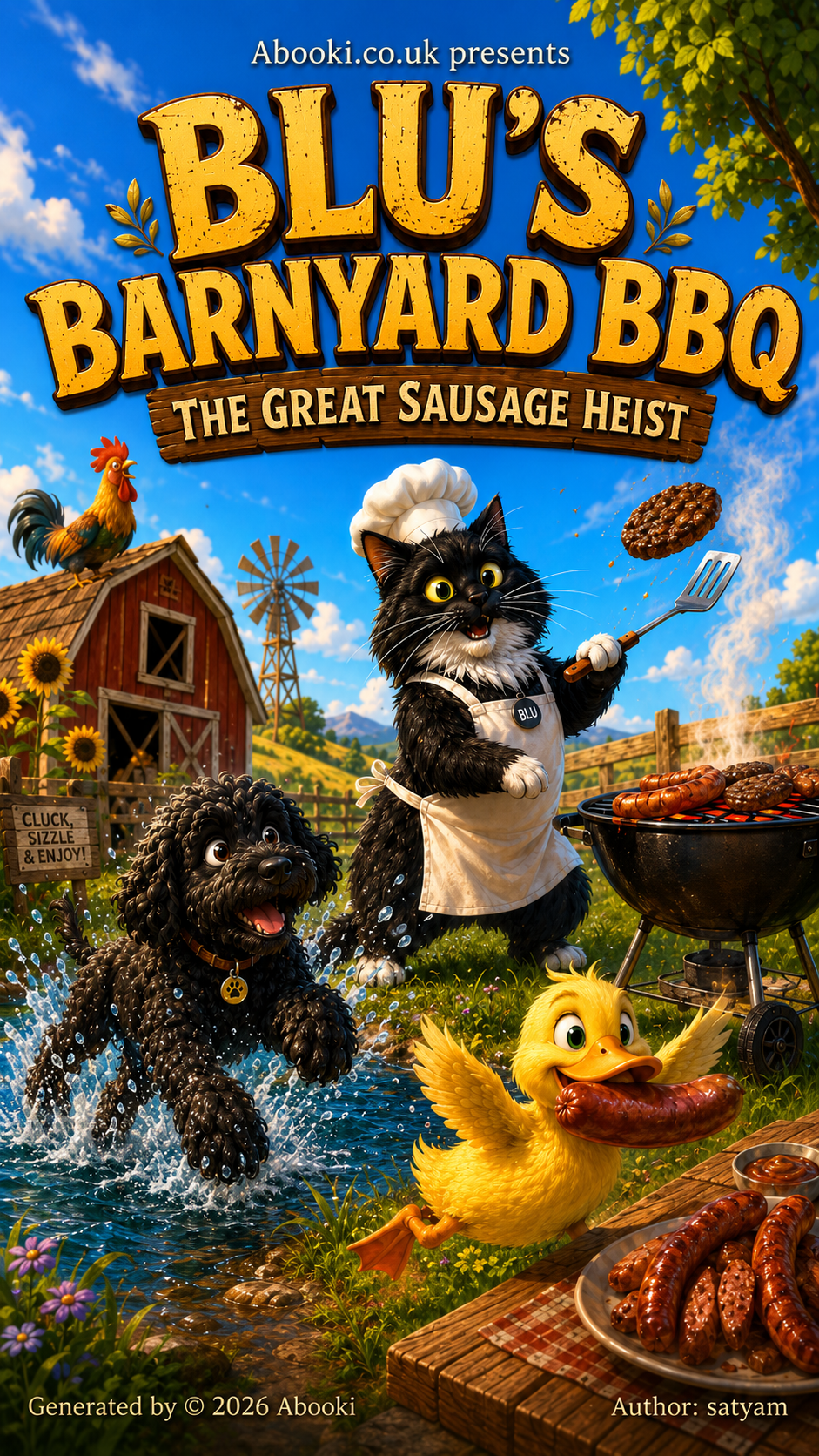 Chef Blu's Farm BBQ & The Mischievous Duck cover