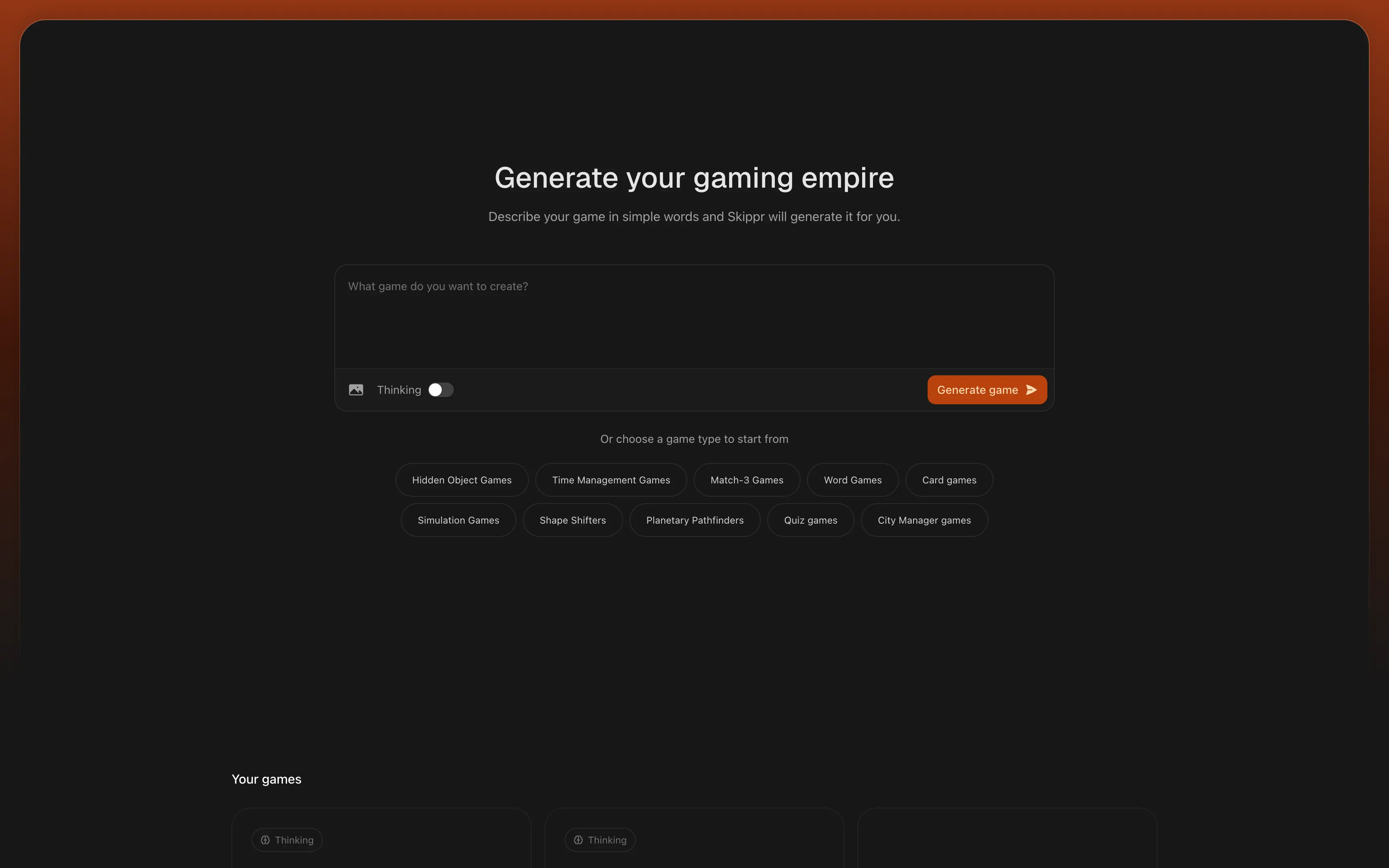 Stylized skippr icon