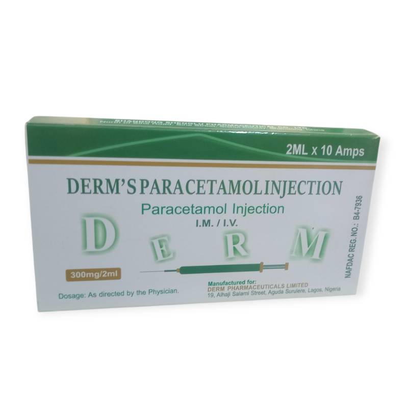 derms paracetamol injection
