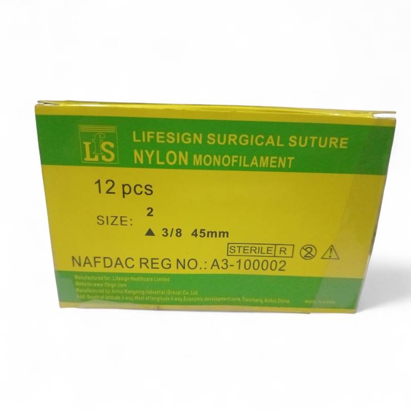 Lifesign Surgical suture Nylon Monofilament