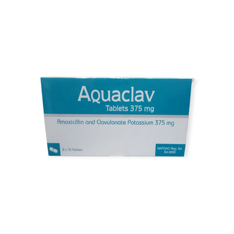 Aquaclav Tablets 375MG