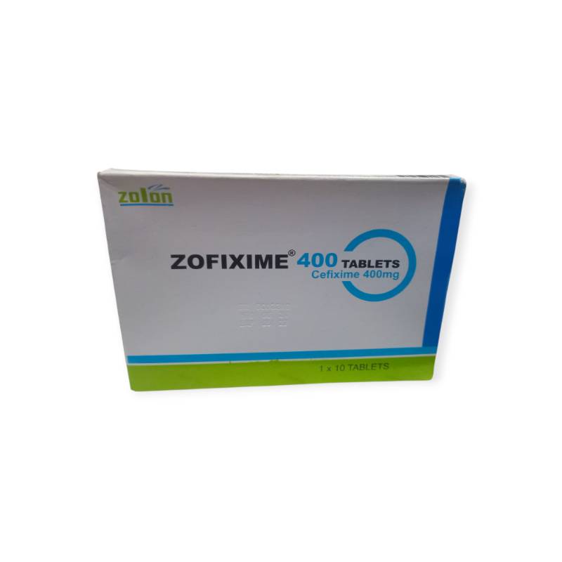 ZOFIXIME 400 tablets Card Price