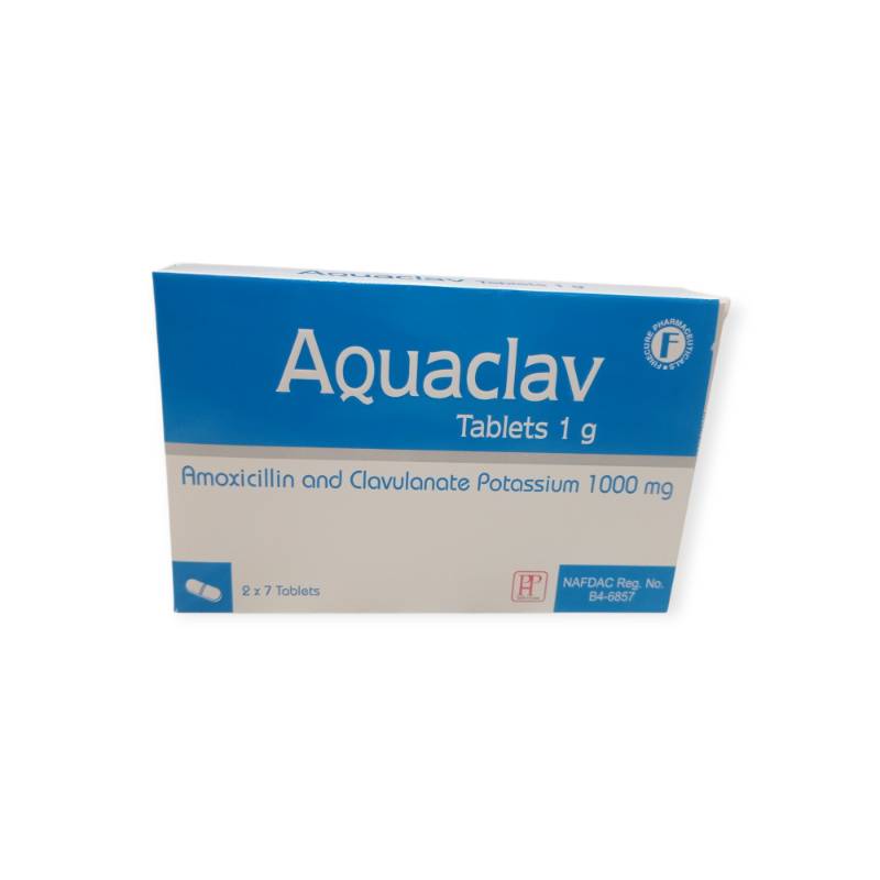 Aquaclav Tablets 1g