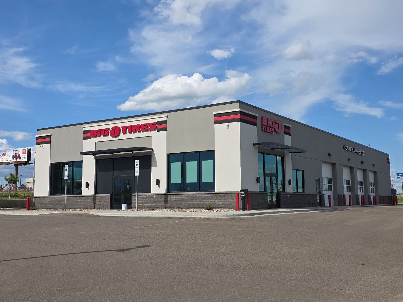 Big O Tires commercial roofing