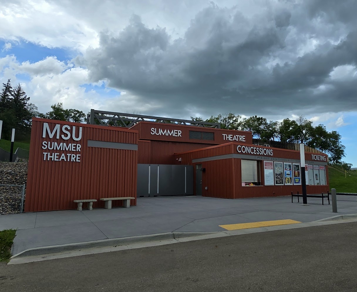 MSU building roofing in summer