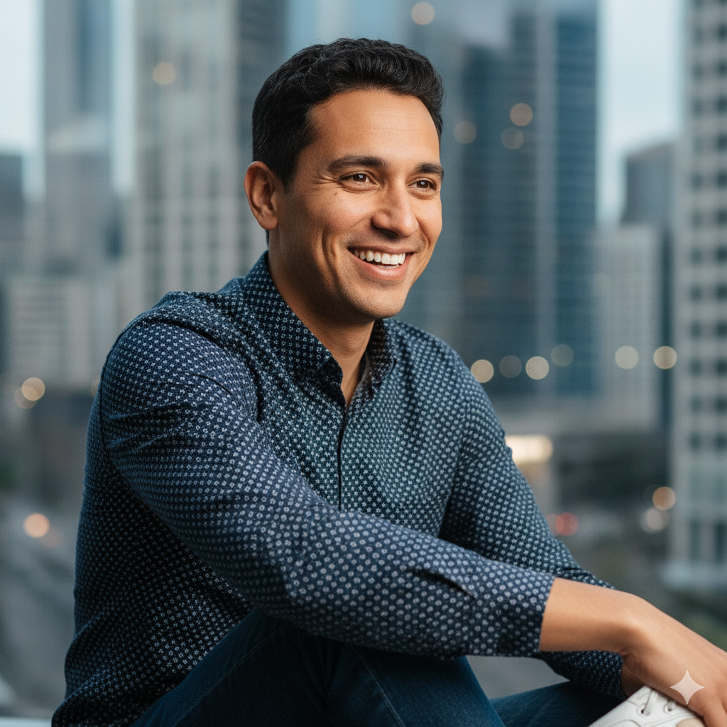 Creative professional in a modern setting