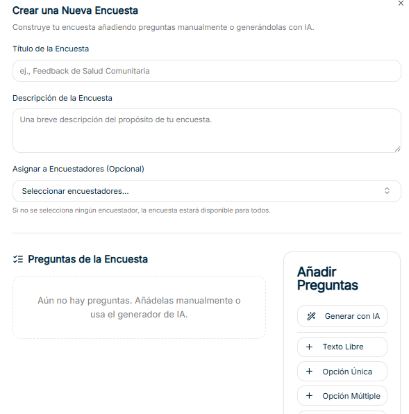 Creador de Encuestas Inteligente