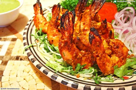 Tandoori Prawns (6pcs) - Mother India Fremantle Indian Takeaway