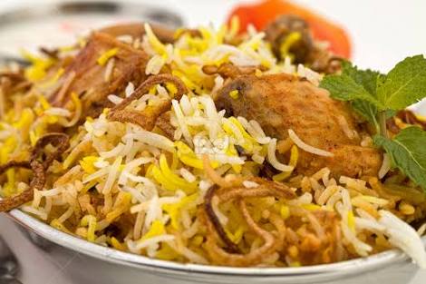 Biryani Rice - Lamb / Chicken / Goat - Mother India Fremantle Indian Takeaway