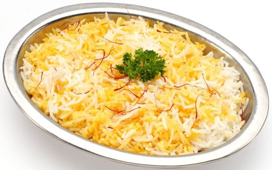 Turmeric Rice (for 1) - Mother India Fremantle Indian Takeaway
