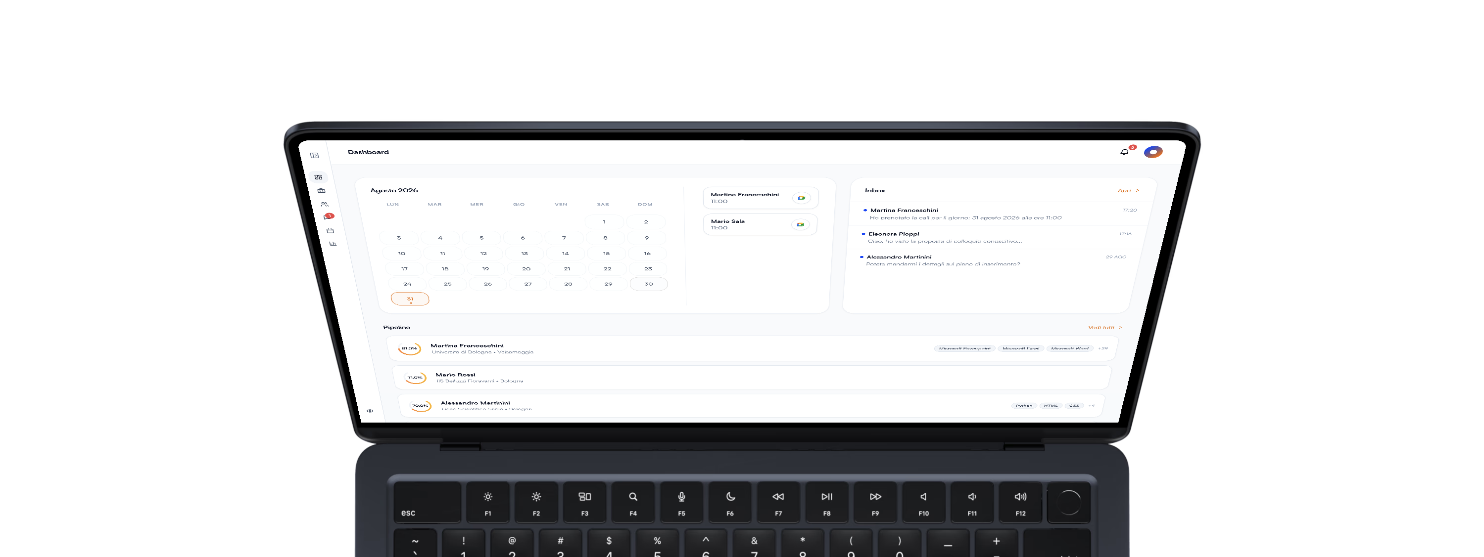 Mac Mockup Dashboard