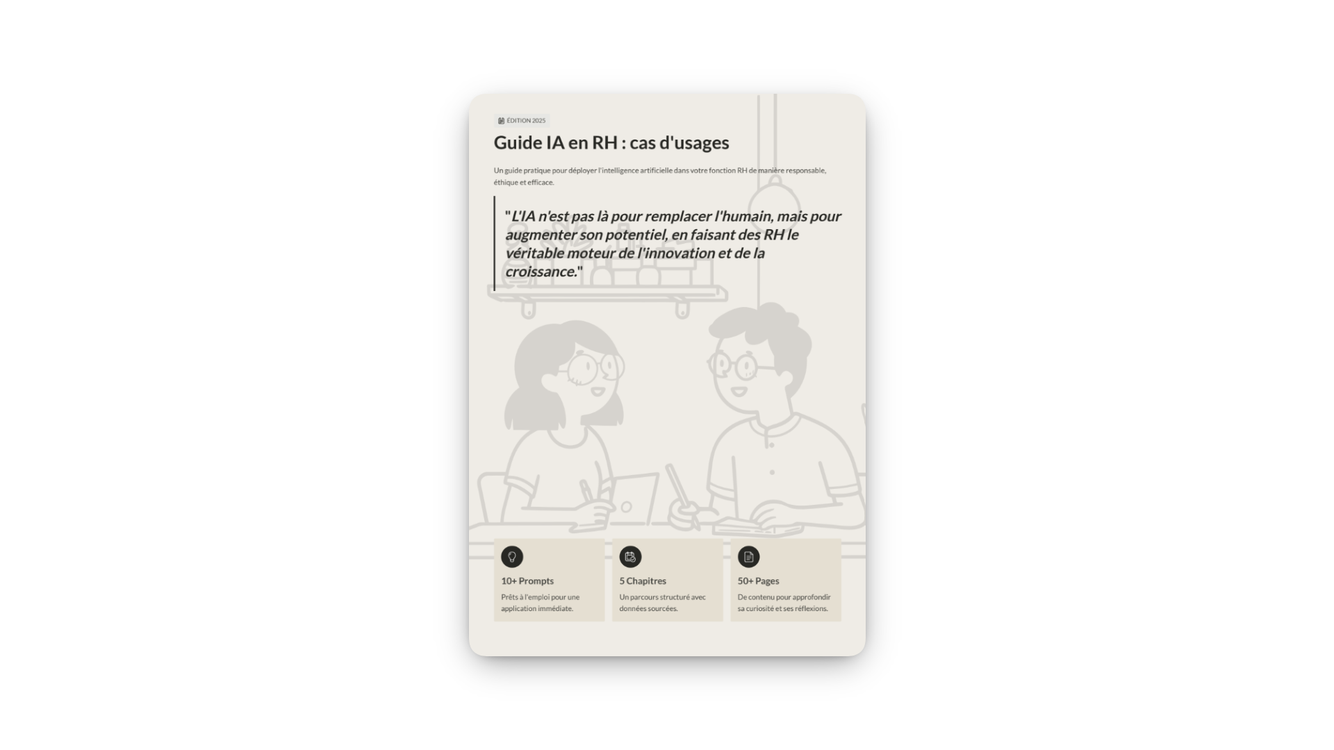 Guide d'usage de l'IA pour les RH