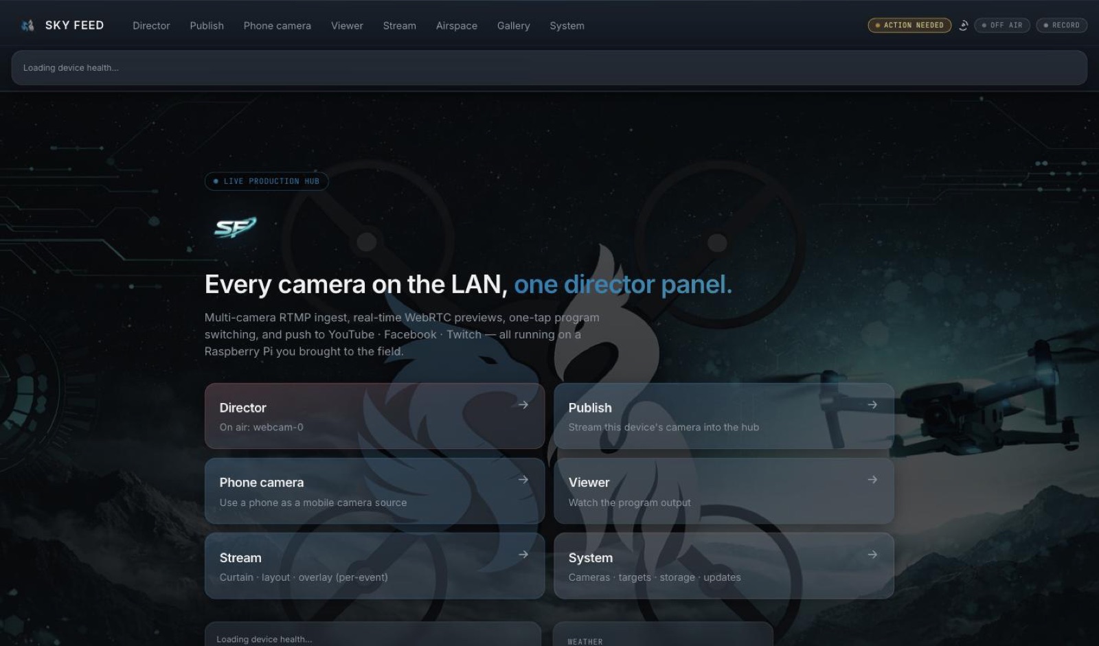 Cover image for SkyFeed (DroneHub)