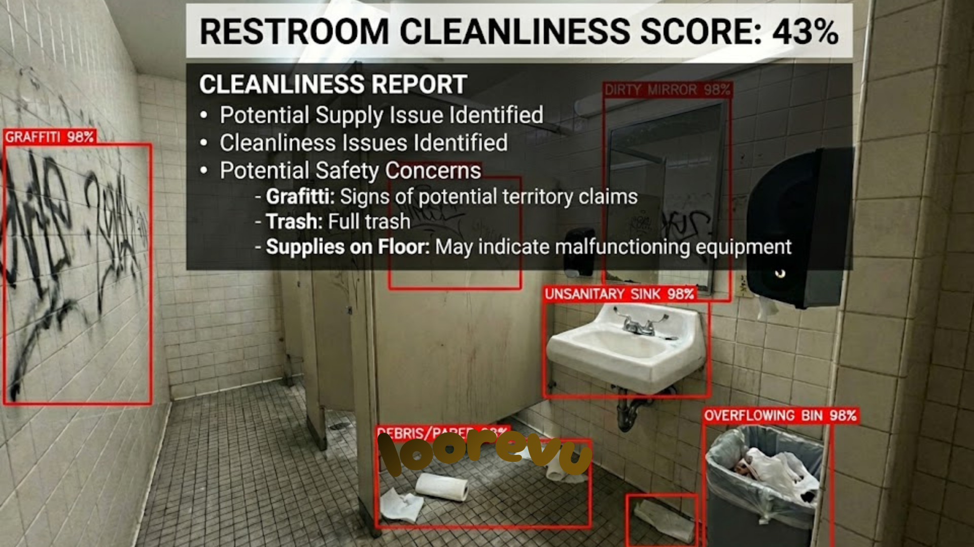 ML System detecting a leak on the floor