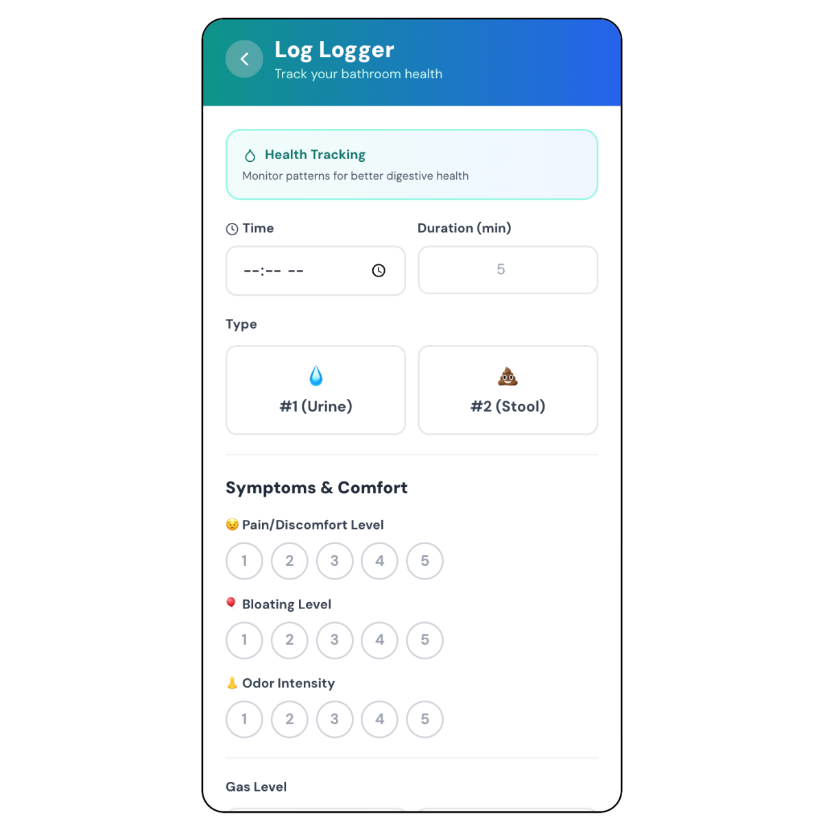 App screenshot showing user profile.