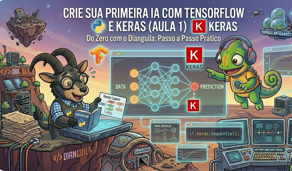Crie sua Primeira IA com TensorFlow e Keras (Aula 1)