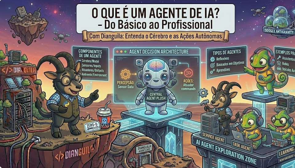 O que é um agente de IA?