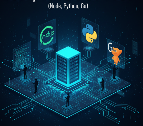 Construção de Backends Profissionais (Node, Python, Go)