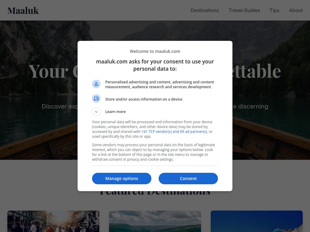 Brand / service site with clean design, presenting company offerings, identity, and client engagement pathways.