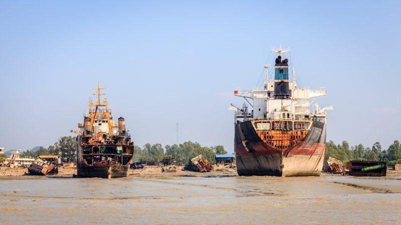 The Environmental Crisis: Beached Ships