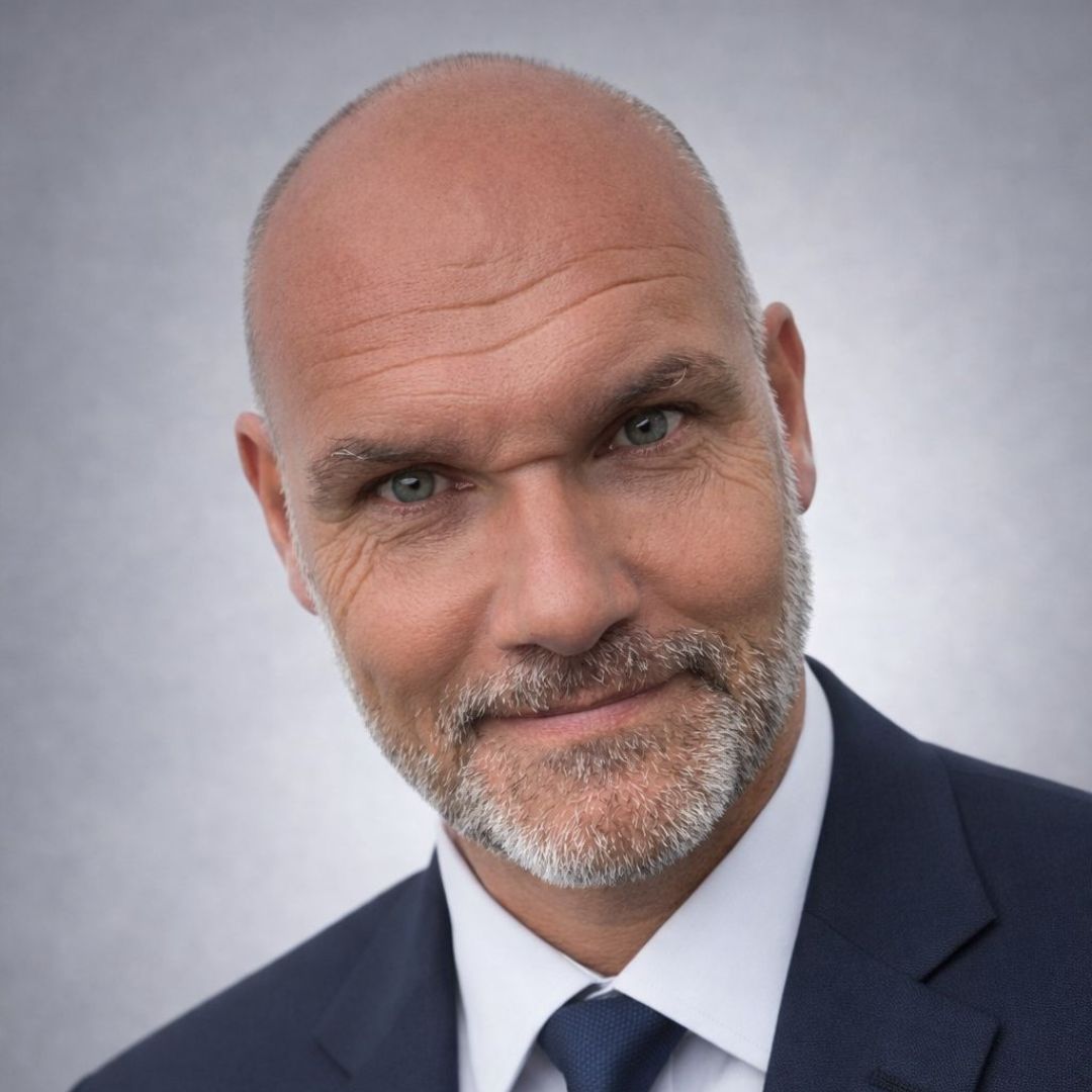 Professional portrait of Edwin de Jonge.