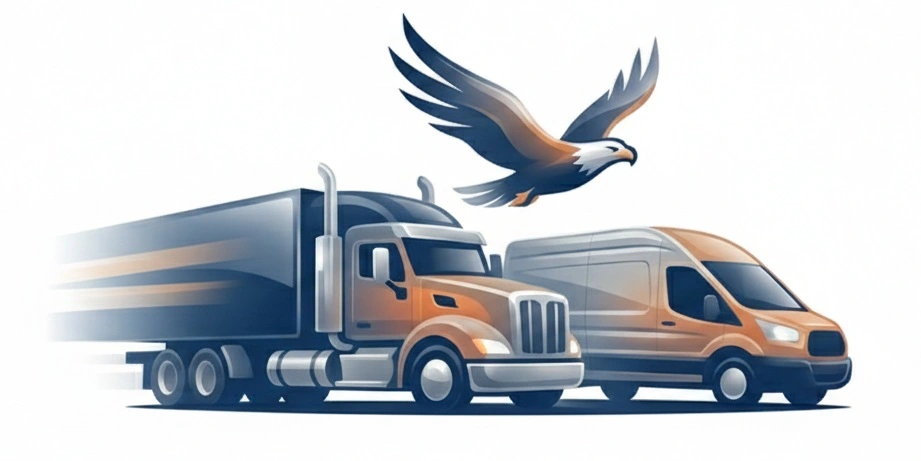 Modern logistics background