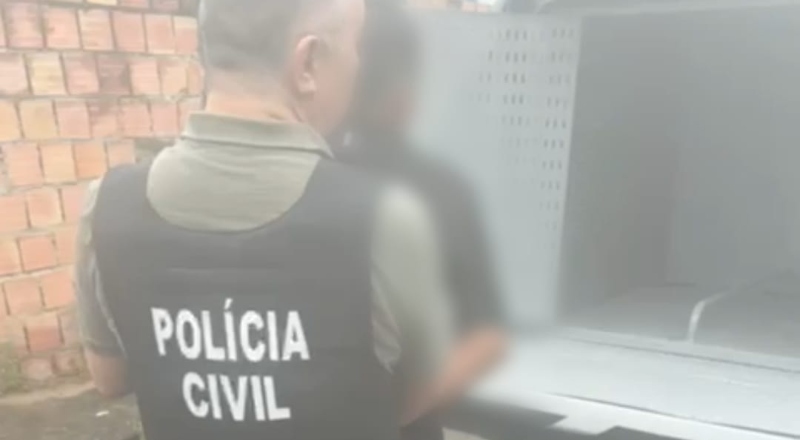 PC-AM prende homem em flagrante por estupro contra enteada no Puraquequara, Zona Leste de Manaus