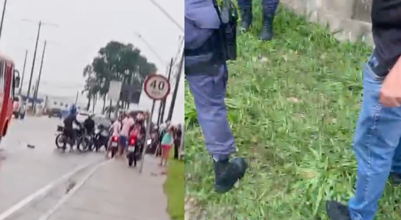 Populares Espancam Suspeitos Após Tentativa de Assalto na Zona Oeste de Manaus