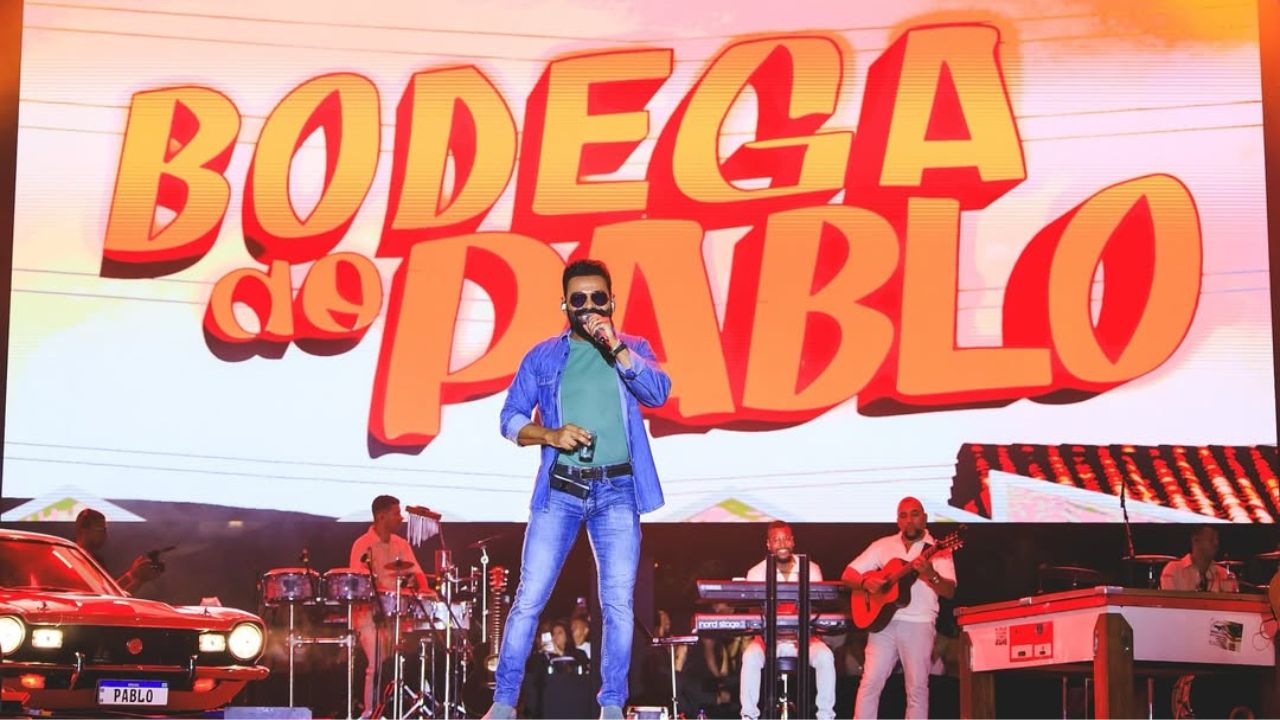 Show 'Bodega do Pablo', com cantor Pablo, está confirmado para Manaus em Março de 2026