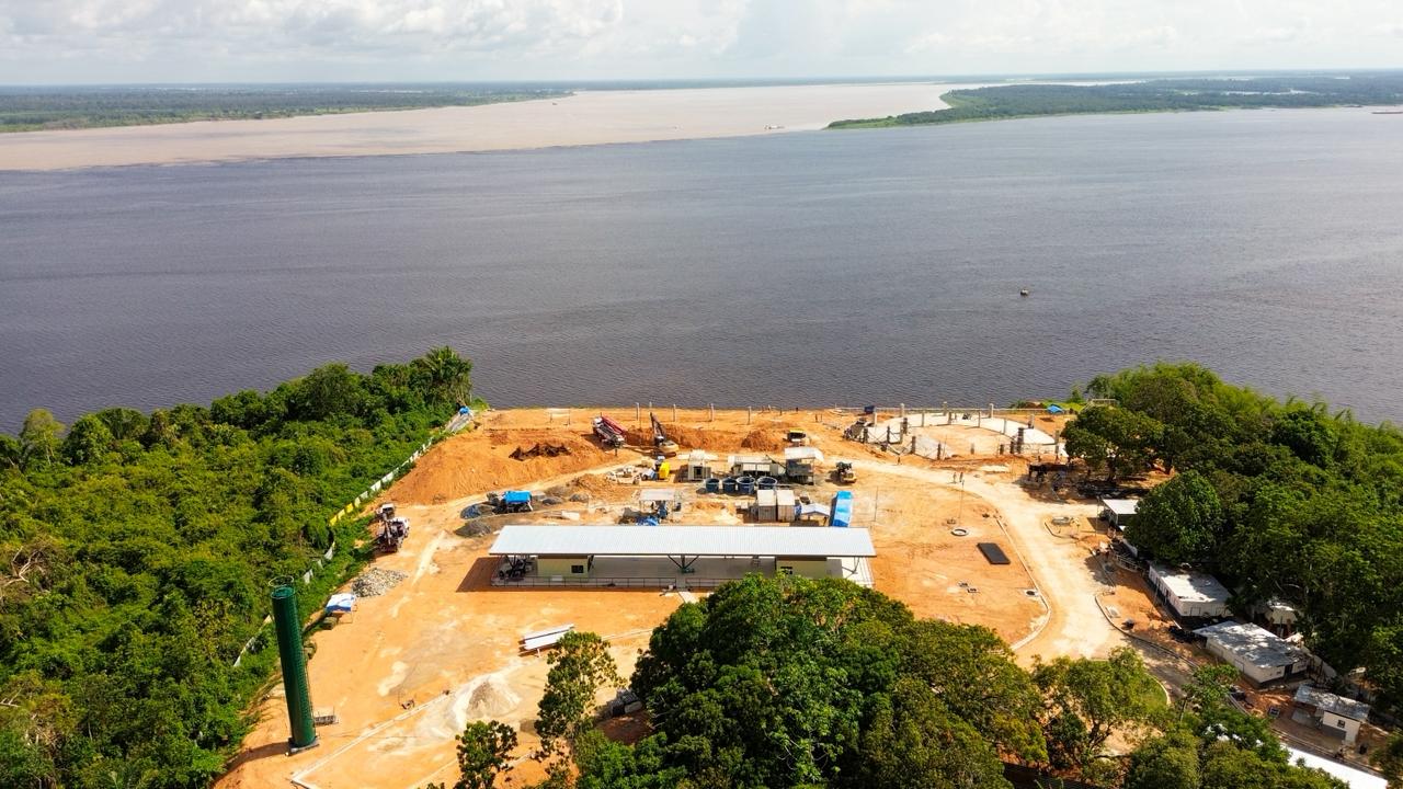 Prefeitura Acelera Obras do Parque Encontro das Águas de Oscar Niemeyer em Manaus