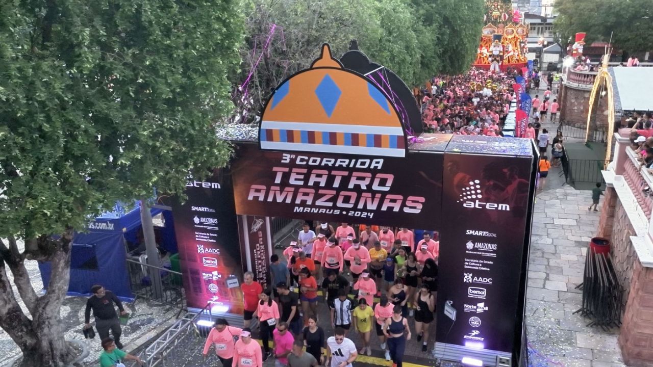 4ª Corrida do Teatro Amazonas abre inscrições em edição especial pelos 129 anos do monumento