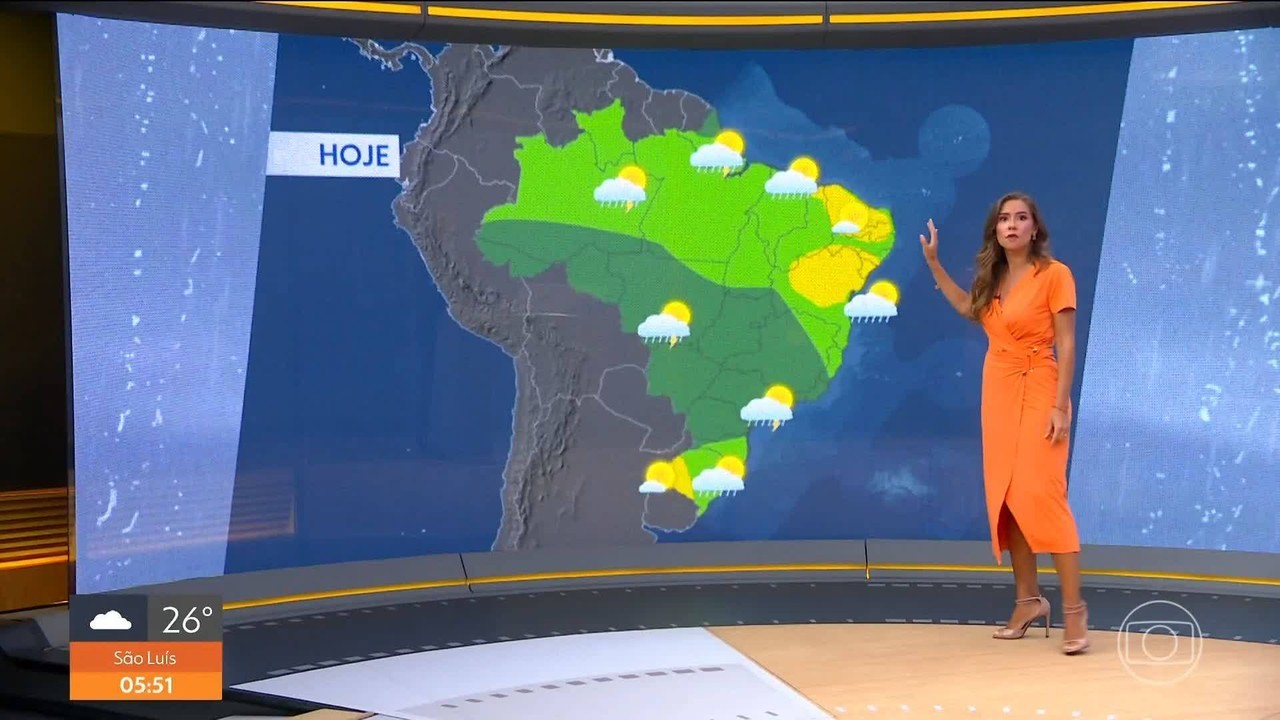 Frente Fria Causa Chuvas no Sudeste e Canaliza Umidade da Amazônia, Afetando o Norte do País