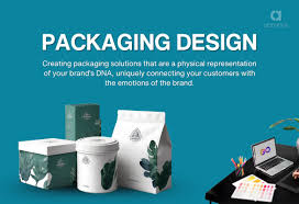 A collection of beautifully designed, modern product boxes and containers on display.