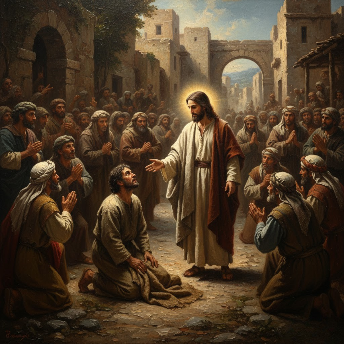 Healing Blind Bartimaeus