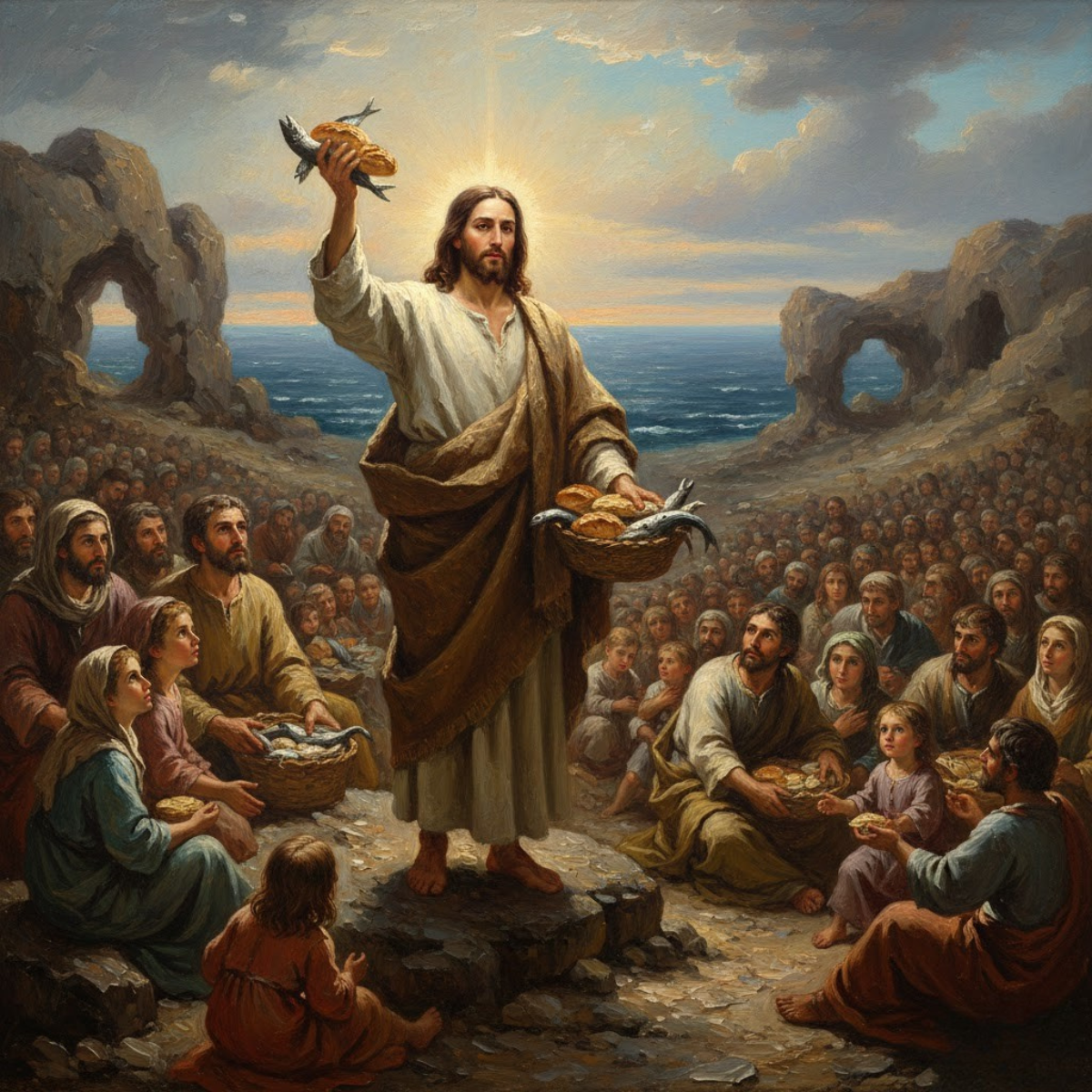 Jesus Feeds the Four Thousand