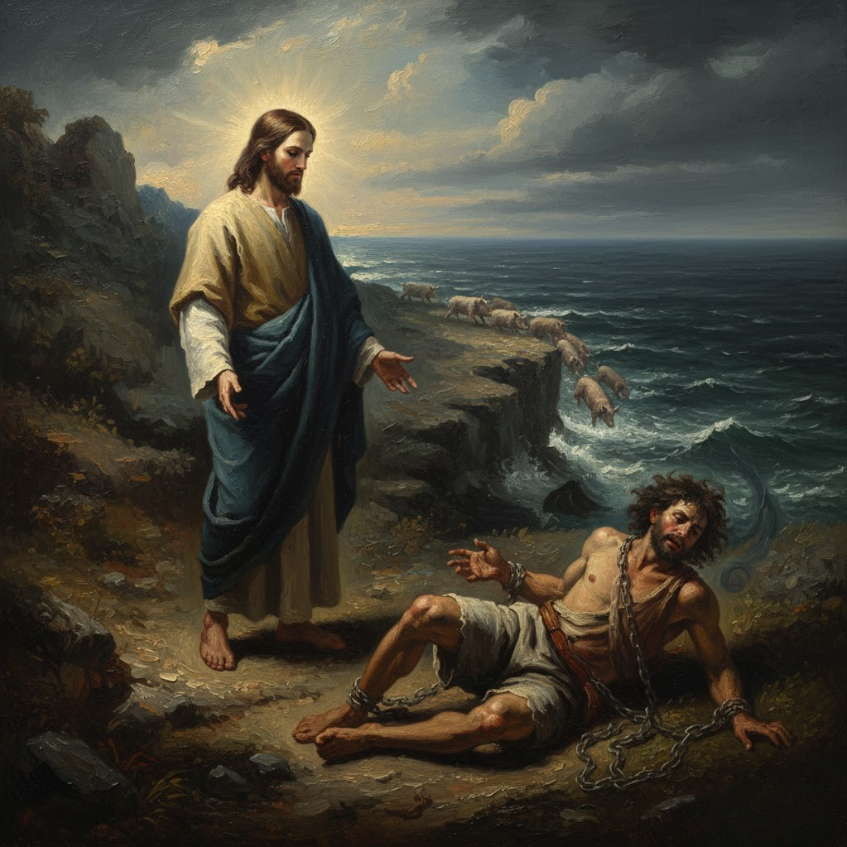 Jesus Heals the Gerasene Demoniac