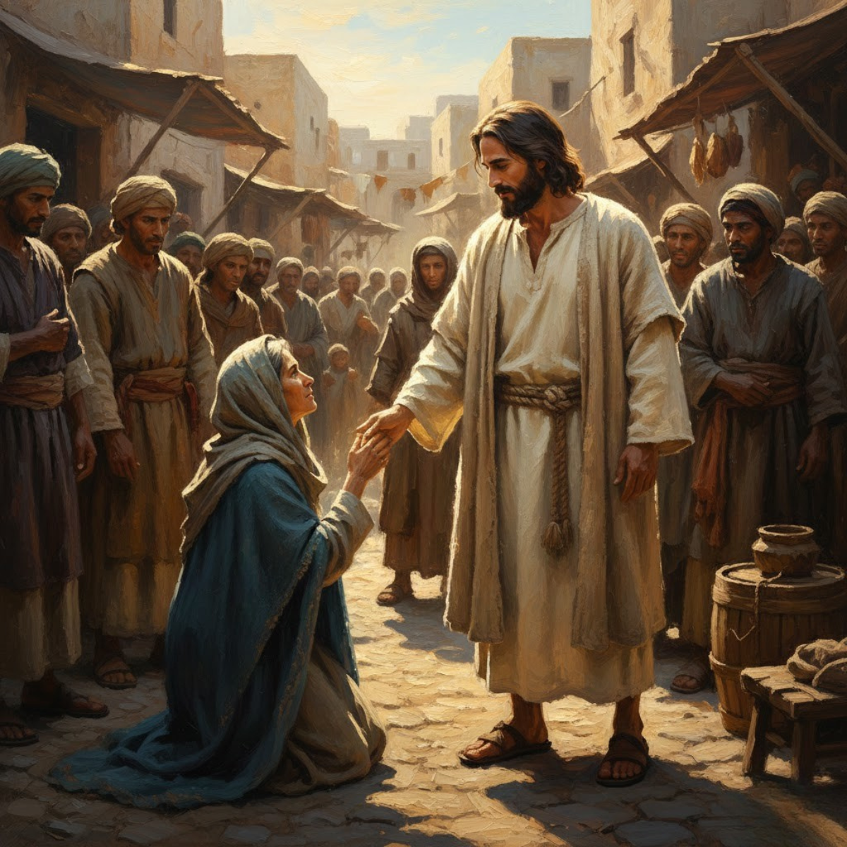 Jesus Heals the Woman with the Hemorrhage