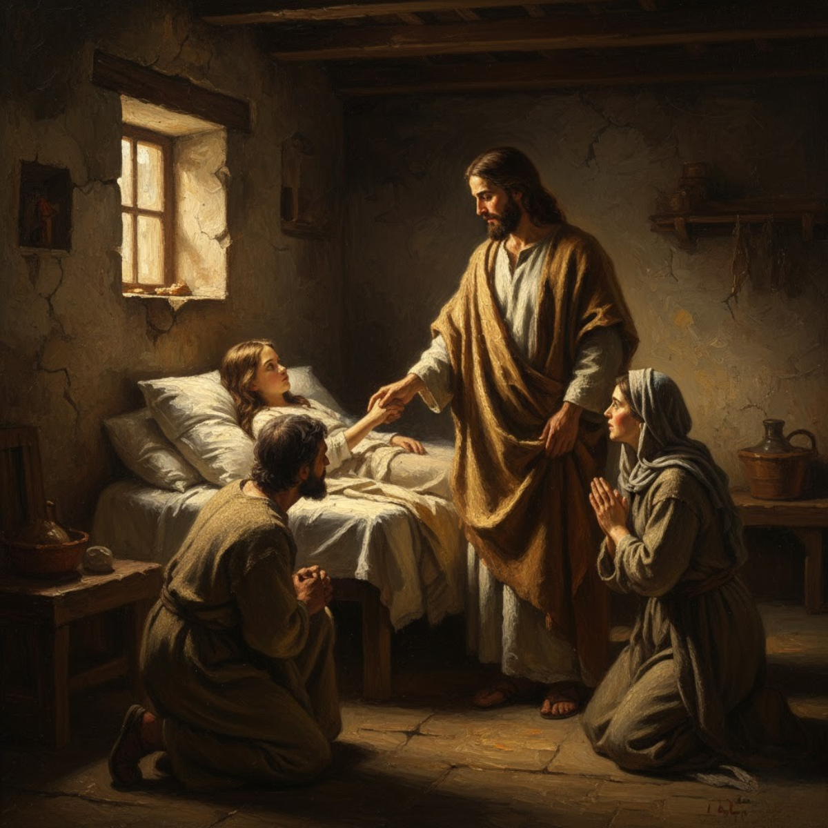 Jesus Raises Jairus’s Daughter