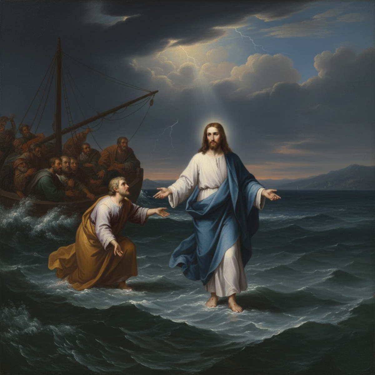 Jesus Walks on Water