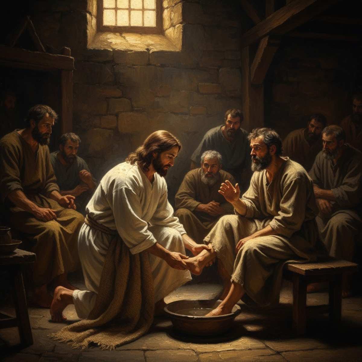 Jesus Washes the Disciples’ Feet