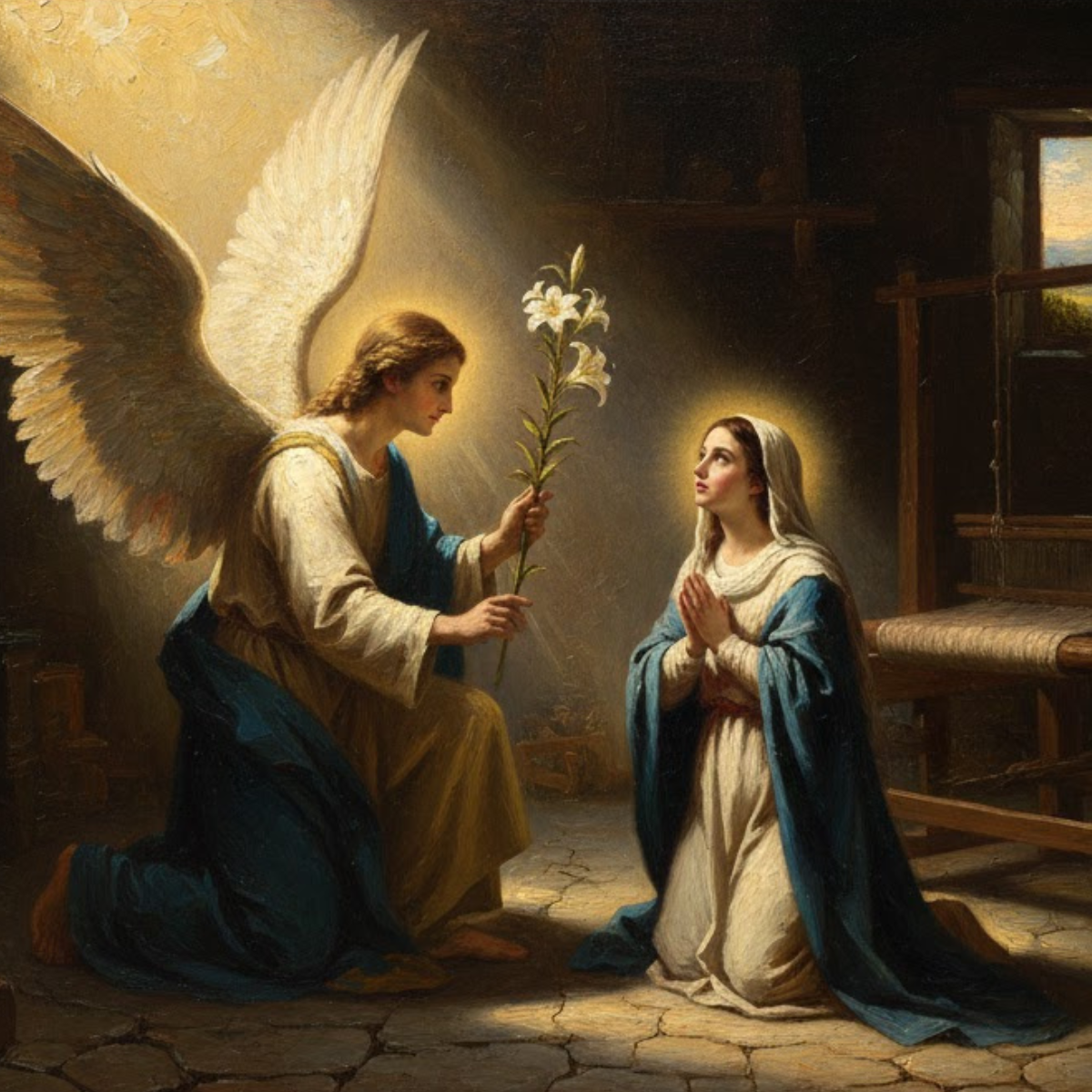 The Annunciation (Angel Gabriel Appears to Mary)