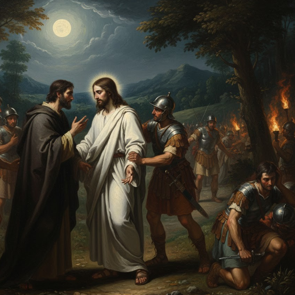The Betrayal and Arrest of Jesus