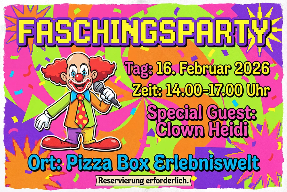 🎭 FASCHING – KINDERPARTY AM ROSENMONTAG