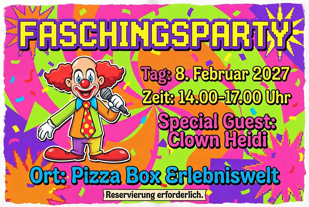 🎭 FASCHING – KINDERPARTY AM ROSENMONTAG