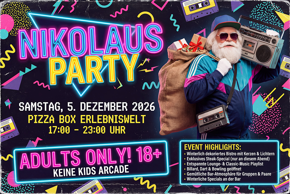 🎅 LEGENDÄRE NIKOLAUS PARTY 2026 – STEAK & WINTER VIBES