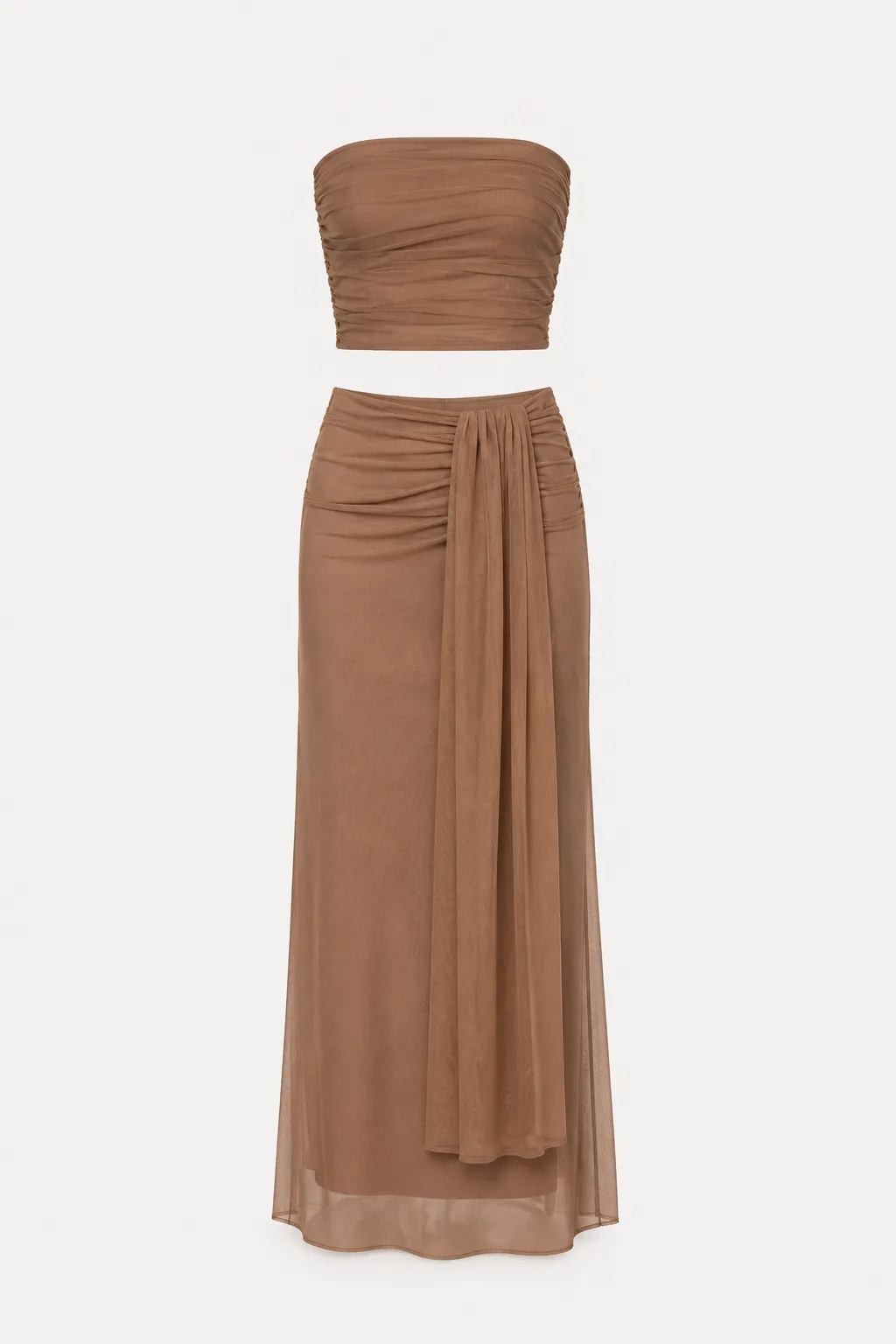 Conjunto Nude Camel